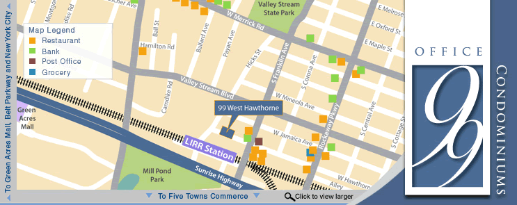 99 W Hawthorne Neighborhood Map